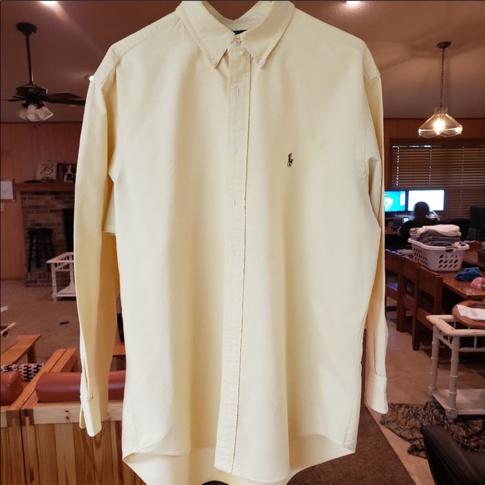 Polo by Ralph Lauren yellow shirt for men